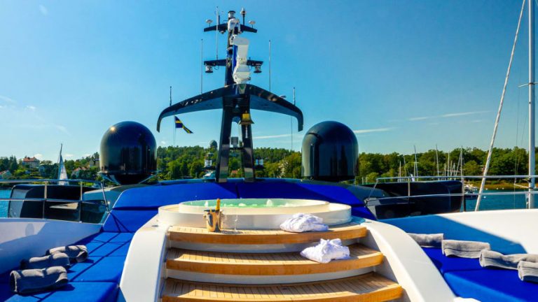 For sale: The yacht is listed exclusively on Camper & Nicholsons International, with its price available on application.